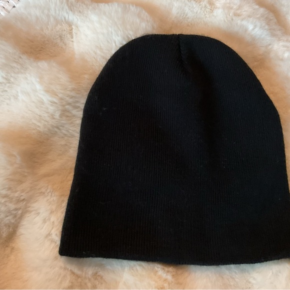 Nike Jumpman Logo Black Beanie with White Logo - Picture 4 of 4